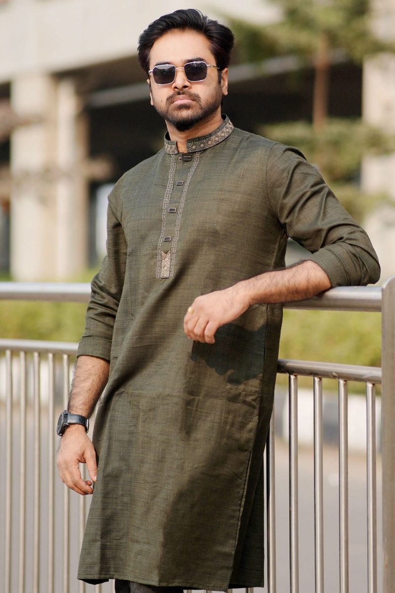 Olive Prestige Panjabi
